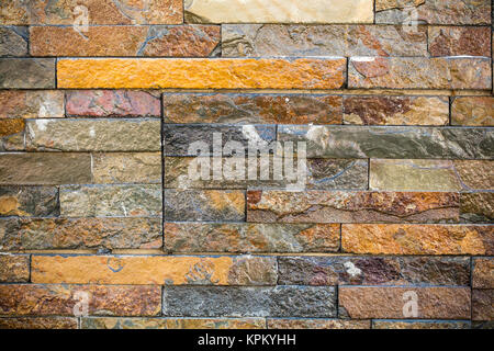 Steinerne Wand design Textur Stockfoto