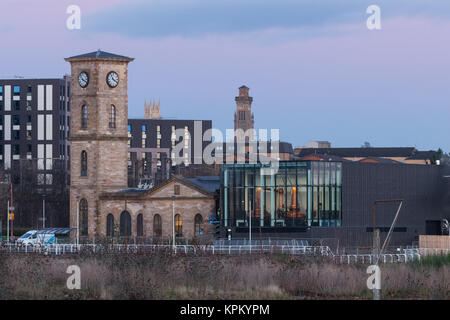 Clydeside Distillery, Queen's Dock, Glasgow, Schottland, Großbritannien Stockfoto