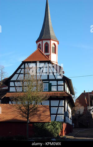 Ehemalige Zollstation in der Altstadt von knielingen Stockfoto