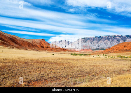 Bunte Wyoming Landschaft Stockfoto