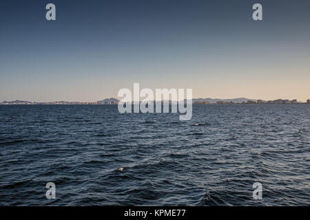 La Manga, San Javier - Blick vom Meer Stockfoto