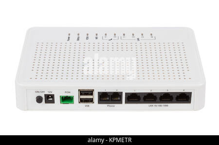 GPON Subscriber Network Terminal Stockfoto