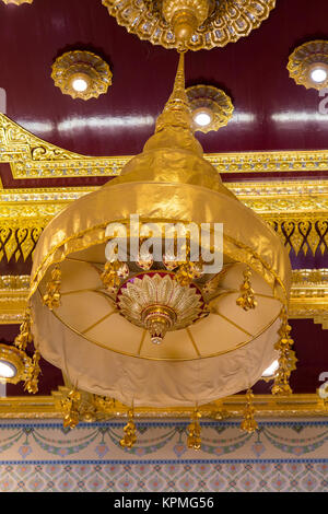 Bangkok, Thailand. Wat Traimit, Tempel des Goldenen Buddha. Stockfoto