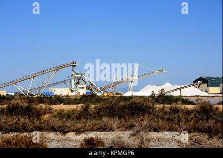 Website Betreiber saline Aigues-Mortes Stockfoto