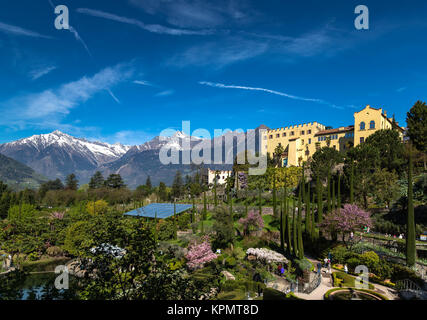 Schloss trauttmansdorff, meran, Südtirol Stockfoto