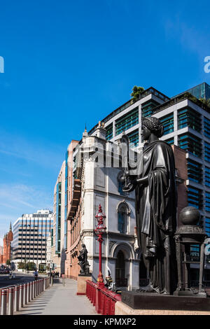 Holborn Viadukt überqueren Farringdon Straße in der City von London, England, Großbritannien Stockfoto