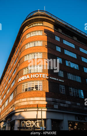 Amber Hotel Marble Arch, London, England, Großbritannien Stockfoto