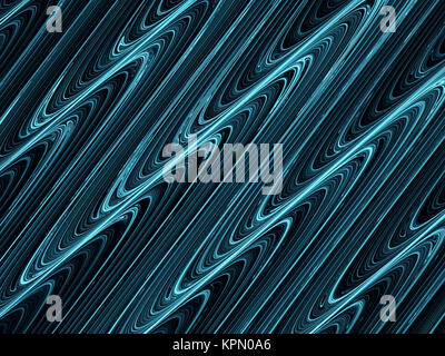 Abstrakte dunkle wellenförmige Hintergrund digital erzeugten Bild Stockfoto