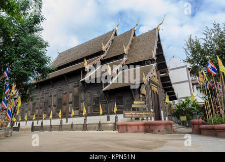 Wat Phan Tao in Chiang Mai, Thailand Stockfoto