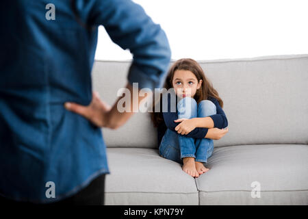 Schlechtes Verhalten Strafe Stockfoto