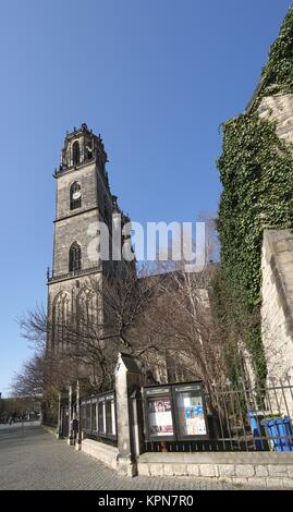 Der Magdeburger Dom, das Wahrzeichen der Stadt Stockfoto