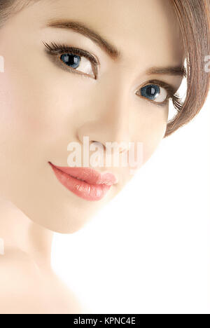 Weibliche Beauty Shot Stockfoto