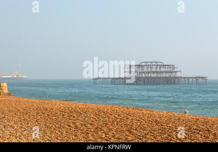 West Pier in Brighton, East Sussex, England Stockfoto