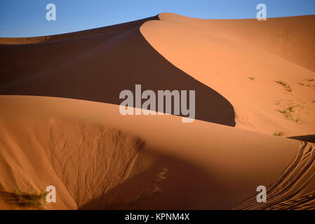 Dünen, Marokko, Sahara Stockfoto