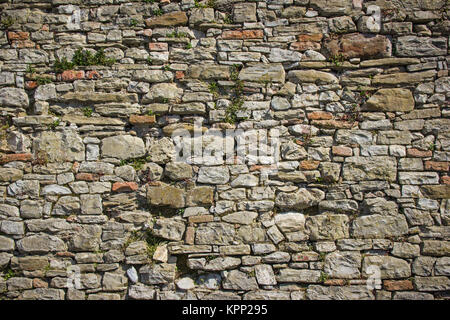 Riegel im Mauerwerk Stockfoto