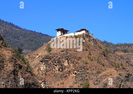 Kleine Tempel auf dem Berg Stockfoto