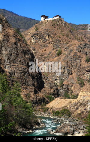 Kleine Tempel auf dem Berg Stockfoto