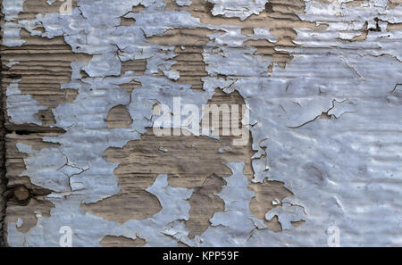 Farbe-Peel Holzstruktur Stockfoto