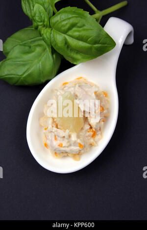 Hähnchen-Salat Stockfoto