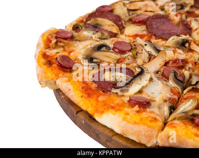 Slice Pizza von Big zu nominieren. Stockfoto
