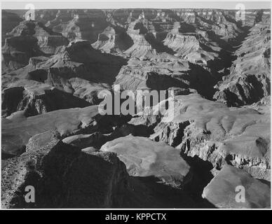 Canyon und die Schlucht 'Grand Canyon National Park 'Arizona 1933 - 1942 Stockfoto