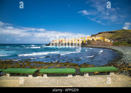 El Roque de San Felipe in Gran Canaria, Kanarische Inseln, Spanien Stockfoto