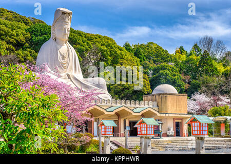 Kyoto, Japan Frühling an Ryozen Kannon. Stockfoto