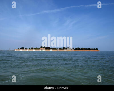 Venedig - San Michele Island, Friedhof, Stockfoto