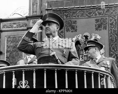 FRANCISCO FRANCO (1892-1975) spanischer Diktator über 1948 Stockfoto