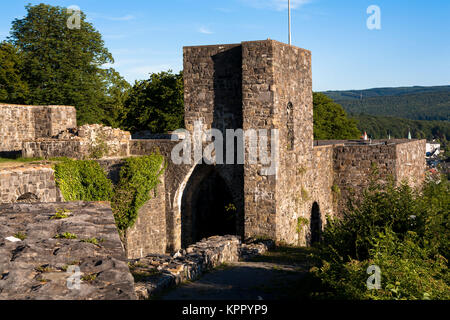 Deutschland, Sauerland, Arnsberg, die Burgruine, Schlaunbau. Deutschland, Sauerland, Arnsberg, sterben Schlossruine, Schlaunbau. Stockfoto