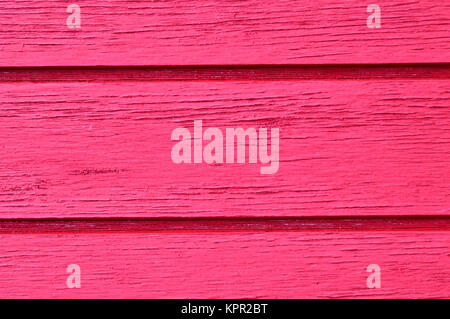 Hot Pink Holzbretter Hintergrund Stockfoto