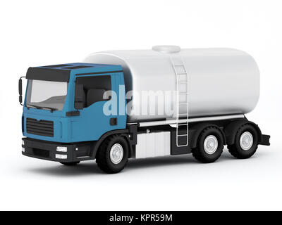 Benzin Tank-LKW Stockfoto