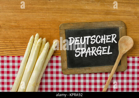 Deutschen Spargel Stockfoto