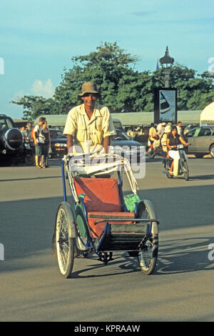 Kambodscha, Rikscha, Phnom Penh, Südost-Asien, Stockfoto