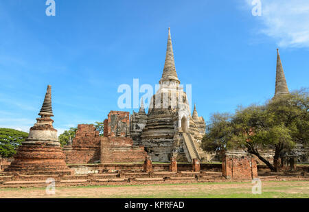 Wat Phra Si Sanphet in Ayutthaya, Thailand Stockfoto