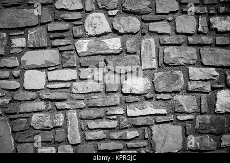 Steinmauer Textur Stockfoto