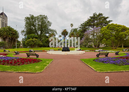 Brunnen am Albert Park, Auckland, Neuseeland Stockfoto