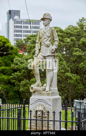 Boer War Memorial, Albert Park, Auckland, Neuseeland Stockfoto