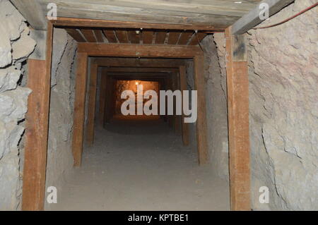 Alte Mine Museum In Oatman, 22. Juni 2017. Route 66, Oatman. Arizona USA, EEUU. Stockfoto