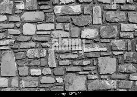 Steinmauer Textur Stockfoto