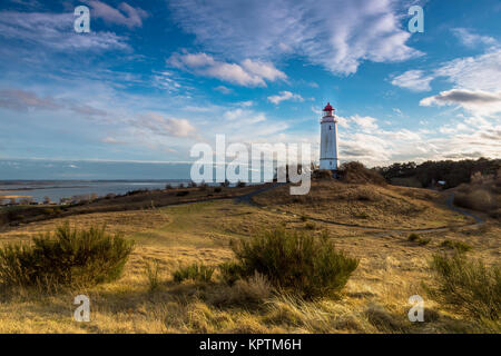 Winternachmittag auf Hiddensee Stockfoto