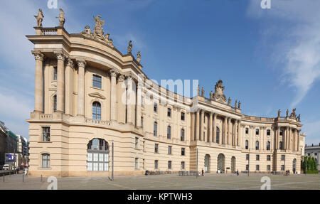 Alte Bibliothek, der ehemaligen Königlichen Bibliothek, Bebelplatz, Berlin, Deutschland Stockfoto