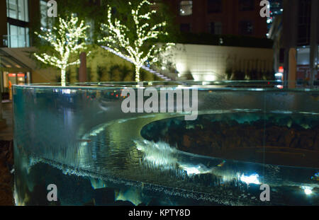 Ein Brunnen in der Market Street, San Francisco CA Stockfoto