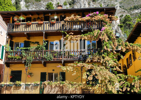 Residence in Limone Stockfoto