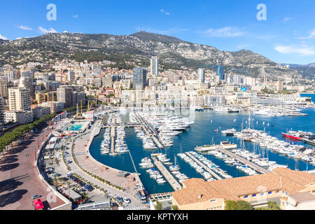 Monaco Monte Carlo Hafen Stockfoto