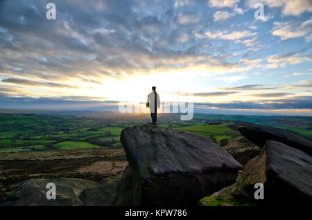 Die Kakerlaken - der Peak District National Park, Großbritannien Stockfoto