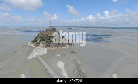 Mont st. Michel Stockfoto