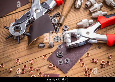 Zangen und Zubehör Stockfoto