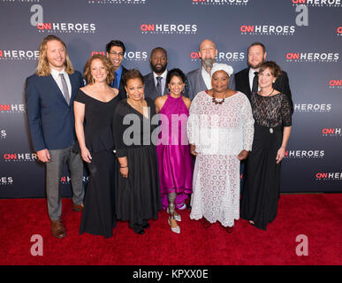 New York, USA. 17 Dez, 2017. New York, NY - 17. Dezember 2017: CNN Helden besuchen 11. jährlichen CNN Helden All-Star Tribute im American Museum of Natural History Credit: Lev radin/Alamy leben Nachrichten Stockfoto