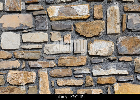 Steinmauer Textur Stockfoto